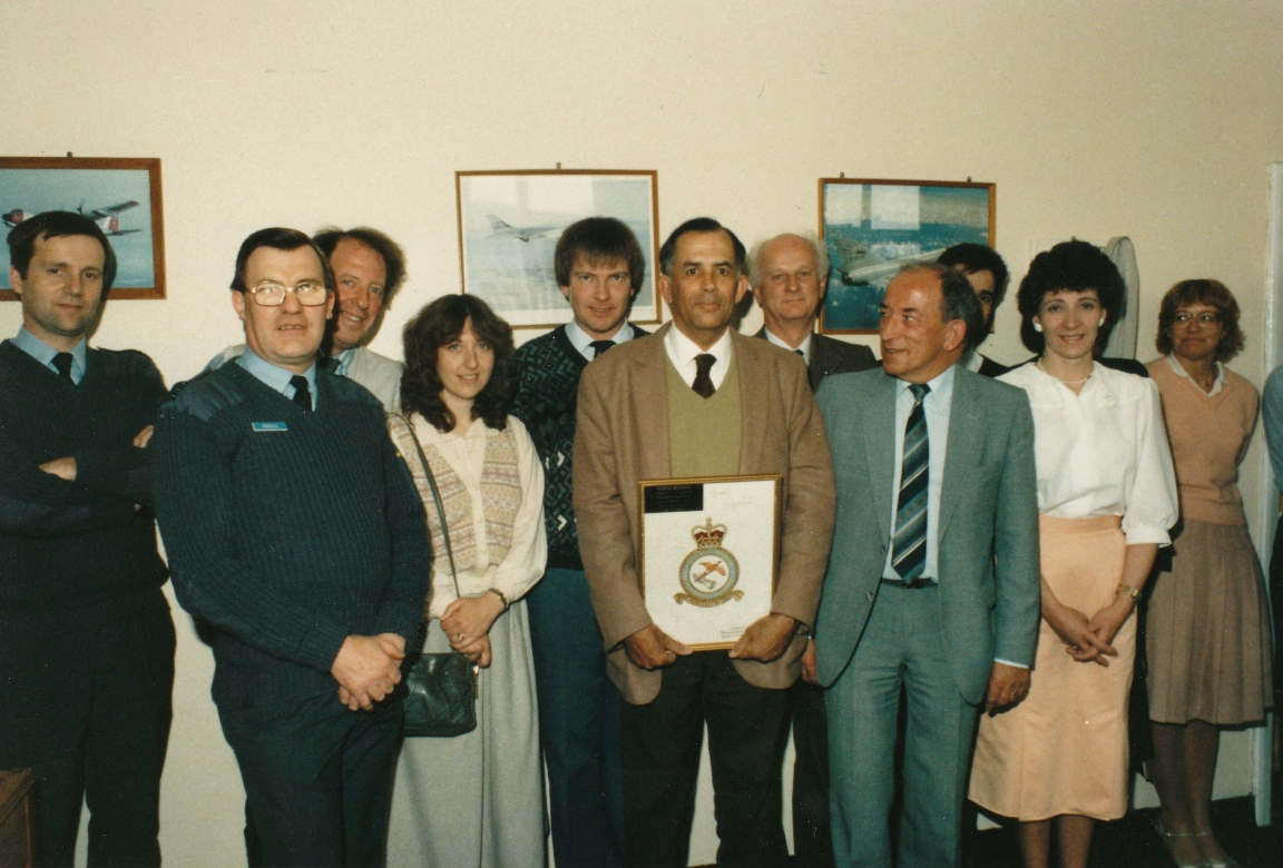 1987 May, Eastern, Winston Boardman retirement